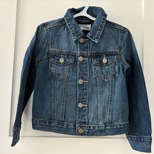 GAP Kids Blue Denim Mickey Embroidered Jacket